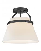  83051BK - Medium Semi-Flush Mount