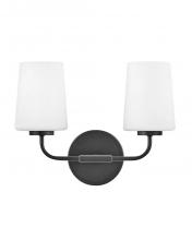 Lark Canada 853452BK - Small Two Light Vanity