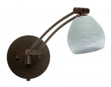  1WW-560560-BR - Besa Wall Tay Tay Bronze Cocoon 1x50W Halogen Gy6.35