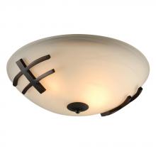 PLC Lighting 14872 ORB - 2 Light Ceiling Light Antasia Collection 14872 ORB