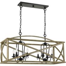 Quoizel WHN841DW - Woodhaven Island Chandelier