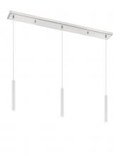  917MP12-WH-LED-3LBN - 3 Light Linear Chandelier