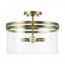  248741AD - 4 Light Dual Mount Semi-Flush/Pendant