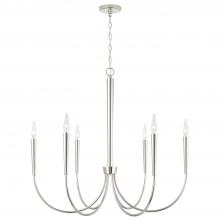 Capital Canada 445961PN - 6 Light Chandelier