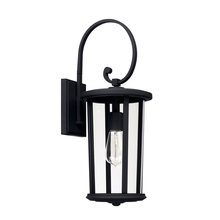 Capital Canada 926711BK - 1 Light Outdoor Wall Lantern