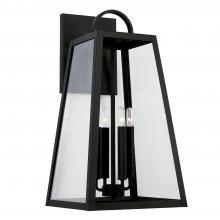 Capital Canada 943743BK - 4 Light Outdoor Wall Lantern