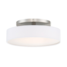  FM-13114-BN - MANHATTAN Semi-Flush Mount Light