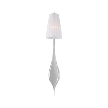  22826-015 - AQUA,1LT PENDANT,MED,CHR/WHT