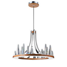  26372-013 - Skyline, 20Lt Chandelier, Chrome/Clear