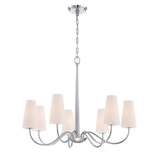  27969-014 - Enza, 7Lt Chandelier, Chrome