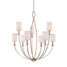  28073-017 - Castana, 9Lt Chandelier, Gold