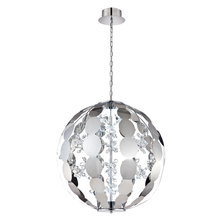  28160-014 - World, 2Lt LED Chandelier, Large, Chrome