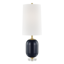 Hudson Valley L1449-MN - 1 LIGHT TABLE LAMP