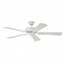  AC6852-WH - Builder's Choice 52 in. White Ceiling Fan