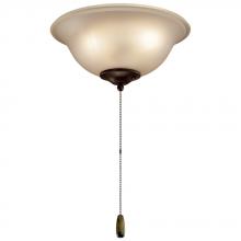  380017MUL - LED 3 Light Umber Etched Bowl Multiple