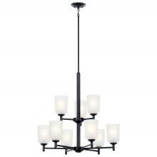  43672BK - Chandelier 9Lt