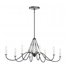 Kichler 52457AVI - Oval Chandelier 8Lt