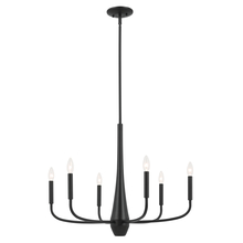  52525BK - Chandelier 6Lt