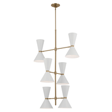 Kichler 52568CPZWH - Foyer Chandelier 12Lt