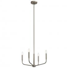  52716NI - Chandelier/Semi Flush Mount 4Lt