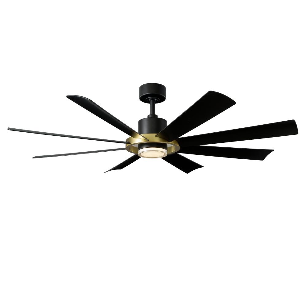 Aura 60" Downrod ceiling fan