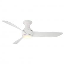 Modern Forms Canada - Fans Only FH-W2203-52L-MW - Corona 52 Flush Mount Ceiling Fan