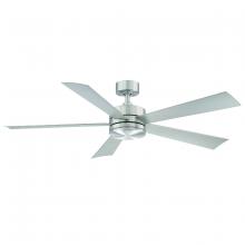 Modern Forms Canada - Fans Only FR-W1801-60L-SS - Wynd Downrod Ceiling Fan