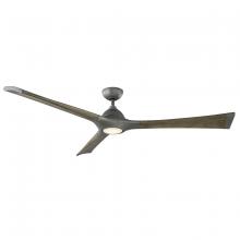 Modern Forms Canada - Fans Only FR-W1814-72L-GH/WG - Woody Downrod ceiling fan