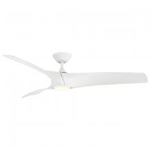 Modern Forms Canada - Fans Only FR-W2006-62L-MW - Zephyr Downrod ceiling fan