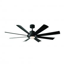 Modern Forms Canada - Fans Only FR-W2303-60L-MB - Aura 60" Downrod ceiling fan