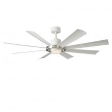 Modern Forms Canada - Fans Only FR-W2303-60L-SB/MW - Aura 60" Downrod ceiling fan