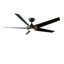 Modern Forms Canada - Fans Only FR-W2304-62L-SB/MB - Lucid Downrod ceiling fan