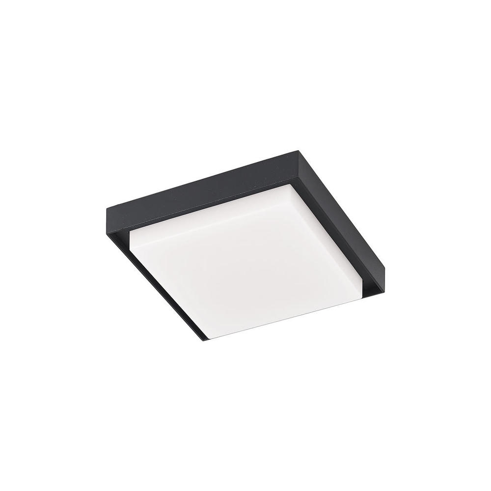 LED EXT CEILING (RIDGE) BLACK 13W