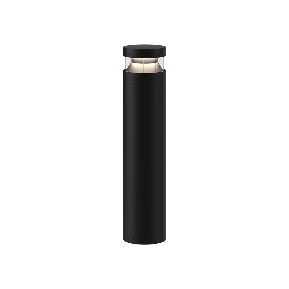 Windermere 28-in Black LED Exterior Bollard