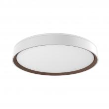  FM43920-WH/WT-5CCT - Essex 20-in White LED Flush Mount