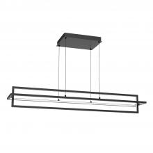  LP16248-BK-UNV-010 - Mondrian 48-in Black LED Linear Pendant