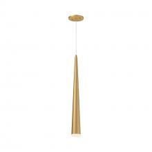 Kuzco Lighting Inc 401215BG-LED - Mina 24-in Brushed Gold LED Pendant