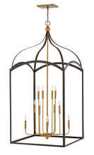 Hinkley Canada 3419BZ - Double XL Three Tier Open Frame Chandelier