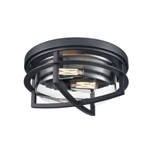 DVI DVP29974BK-CL - Five Points Outdoor 2 Light Flush Mount