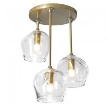 Hubbardton Forge - Canada 121373-SKT-86-ZM0709 - Ume 3-Light Semi-Flush