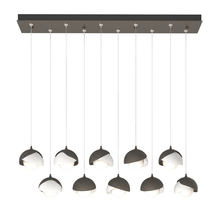  131205-SKT-STND-07-02-GG0711 - Brooklyn 10-Light Double Shade Pendant