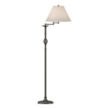  242160-SKT-07-SA1655 - Twist Basket Swing Arm Floor Lamp