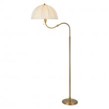  FL661068BG - Crosby 68-in Brushed Gold Socket Floor Lamp