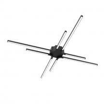  STRFM-3K-BK - 32 Inch Star LED Flush Mount