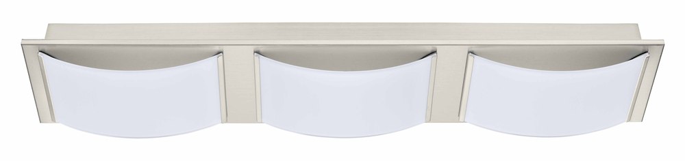 Wasao 3-Light LED Flush Mount