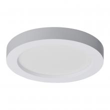 Nuvo 62/1751 - 5 Inch; LED Flush Mount Fixture; Surface Mount; Round; 11 Watt; 3000K; White Finish; 12pk